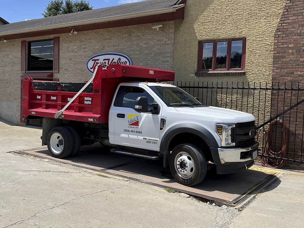 Ideal Supplies small dump truck can deliver safely to your site.