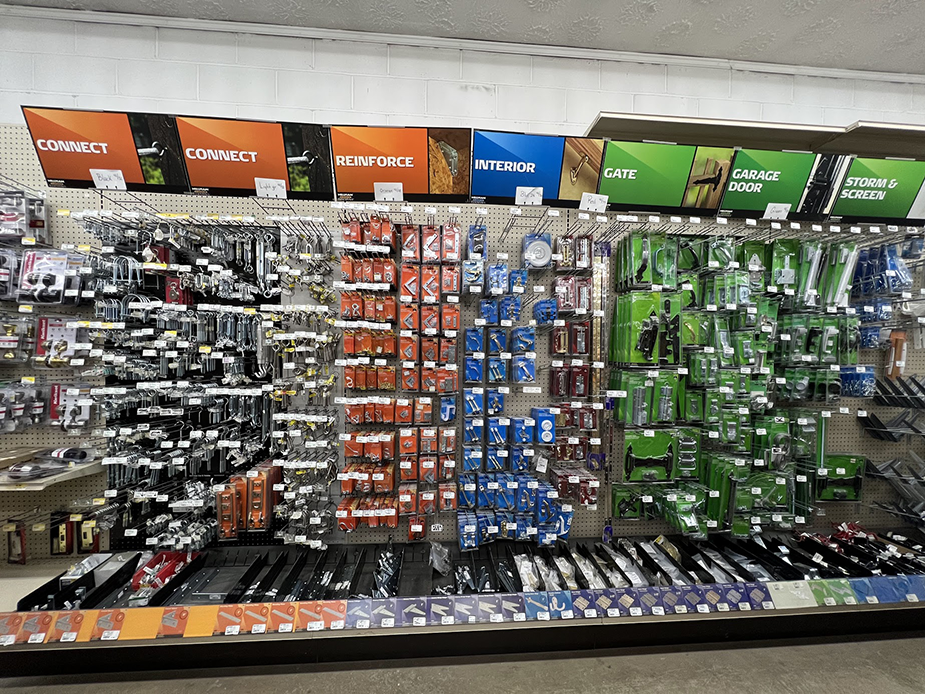 Ideal Supplies has aisles of hardware tools household Ideal Supplies doorknobs handle sets and locksets hinges pulls knobs