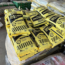 Bag Salts, Ice Melters. Ideal Supplies Bag Salts Ice Melters.