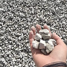 LS6 Limestone #6. Ideal Supplies LS6 limestone #6 gravel.