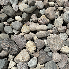 Ideal Supplies WC Wisconsin Cobbles Landscape Gravel. Ideal Supplies has 4 inch to 7 inch varied gray colored decorative landscape rocks for your next project.